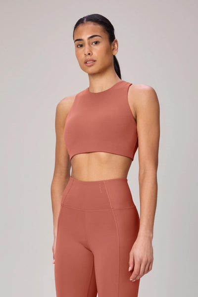 Henri Compression Bra, Burnt Amber