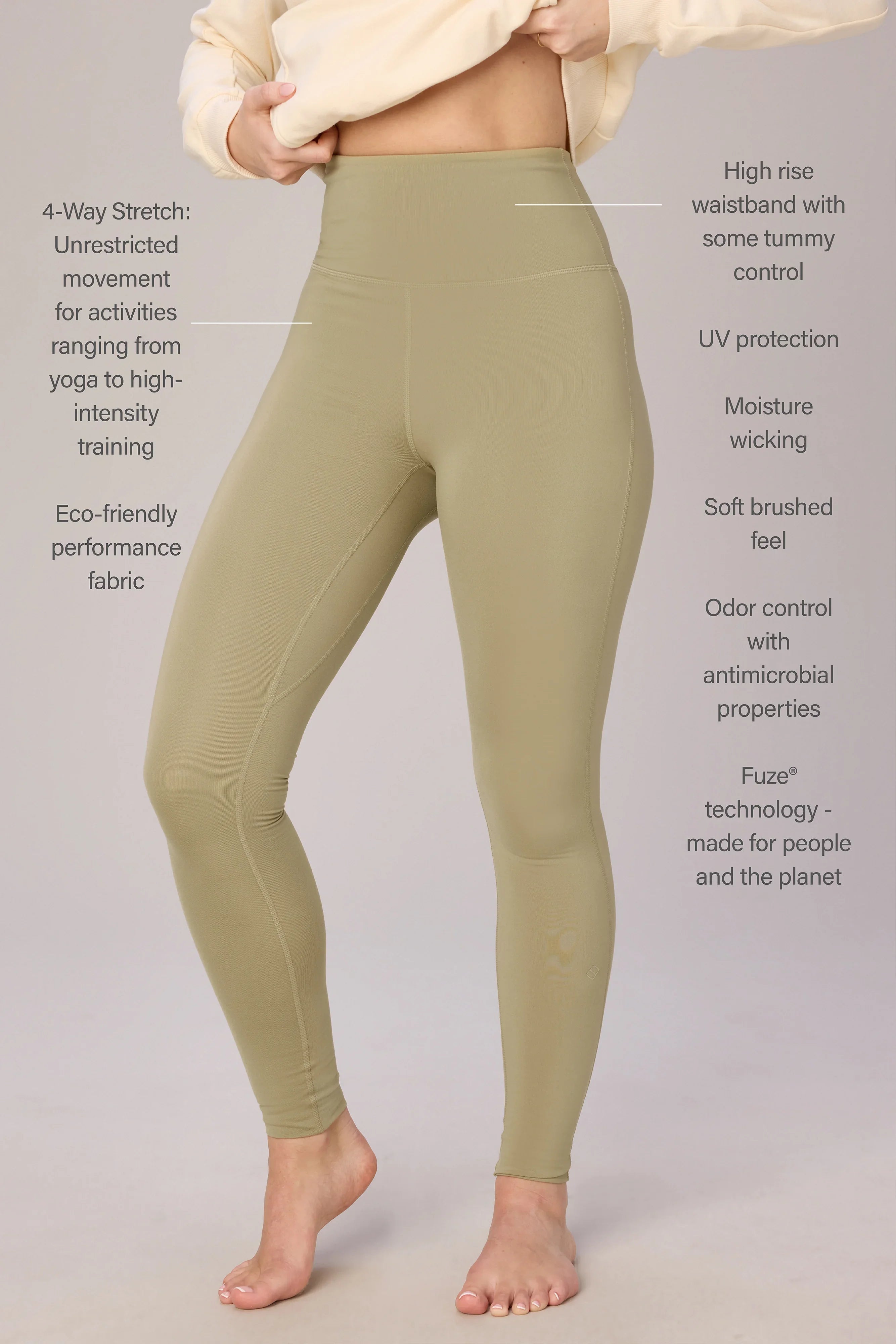 Sierre Basic Legging | Eco Stretch Leggings by Seissense