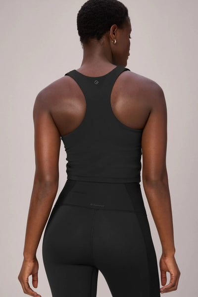 Lail Compression Bra with Mesh, back view