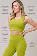 Sierre Yoga Bra & Basic Legging Bundle